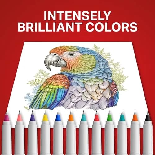 Sharpie Permanent Markers, Ultra Fine Point, Assorted Colors, 12 Count | Fade-Resistant Ink thumbnail 3