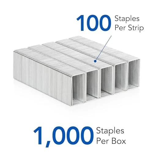 Rexel Heavy Duty Staples 15/16" (210 Sheet) | Sharp Chisel Points for Fewer Jams thumbnail 3