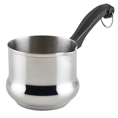 Farberware Classic Series Stainless Steel Butter Warmer Melting Pot | Compact 0.6 Quarts for Melting & Heating thumbnail 1