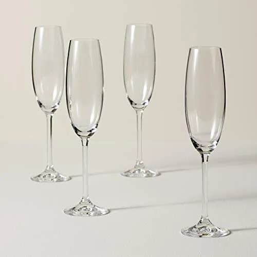 Lenox Tuscany Classics 4pc Toasting Flute Set, 7 oz, Clear | Elegant European Crystal for Celebrations thumbnail 3