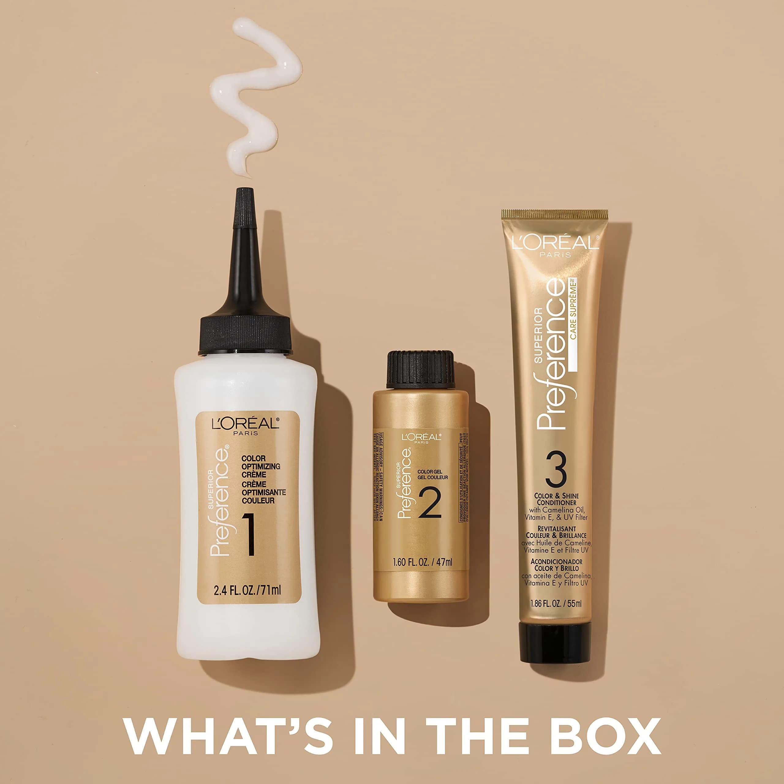 L'Oreal Paris Superior Preference LB02 Extra Light Natural Blonde Permanent Hair Color | Fade-Defying Shine System - view 3