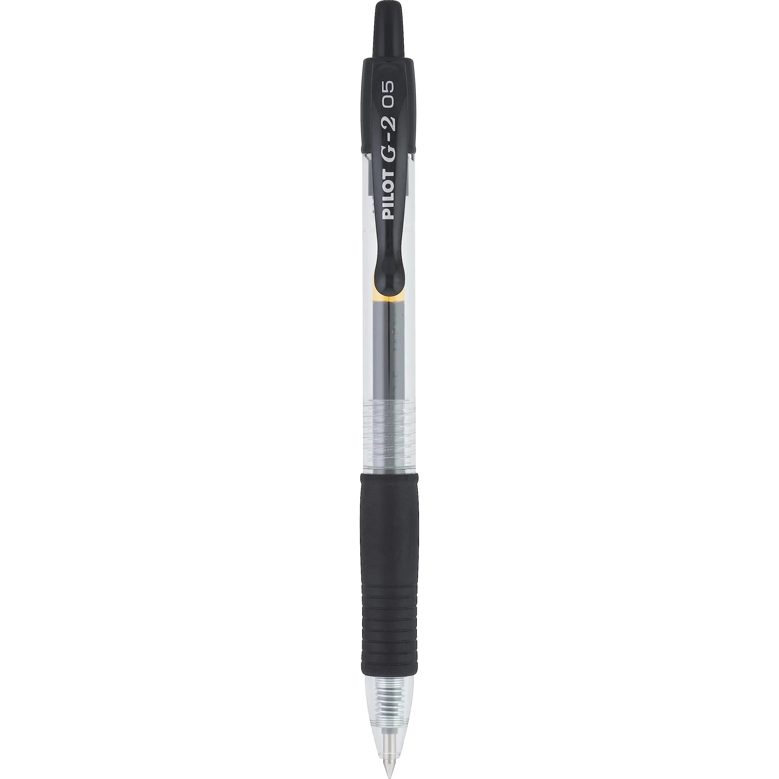 PILOT G2 Premium Gel Roller Pens, Extra Fine Point 0.5 mm, Black Ink, Pack of 12 | Smooth Writing for Students & Office - view 3