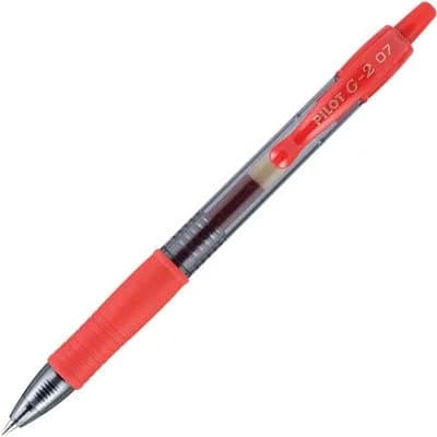 PILOT G2 Premium Retractable Gel Pens - Fine Point, Vivid Red Ink, 24 Count | Smooth Writing for Notes & Assignments - view 4
