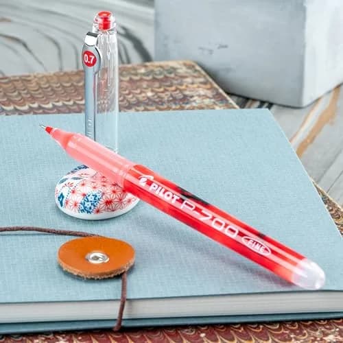 PILOT Precise P-700 Gel Ink Rollerball Pen 0.7mm | Smooth, Precise, Smudge-Proof Red Ink thumbnail 3
