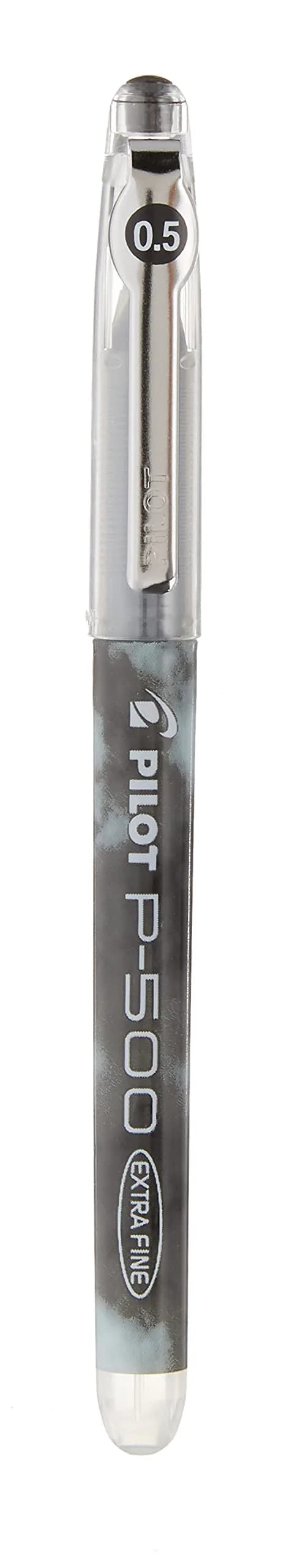 PILOT Precise P-700 Gel Ink Rolling Ball Pens, Extra Fine 0.5mm Black Ink, 12 Count | Smooth Writing & Smudge-Proof - view 2