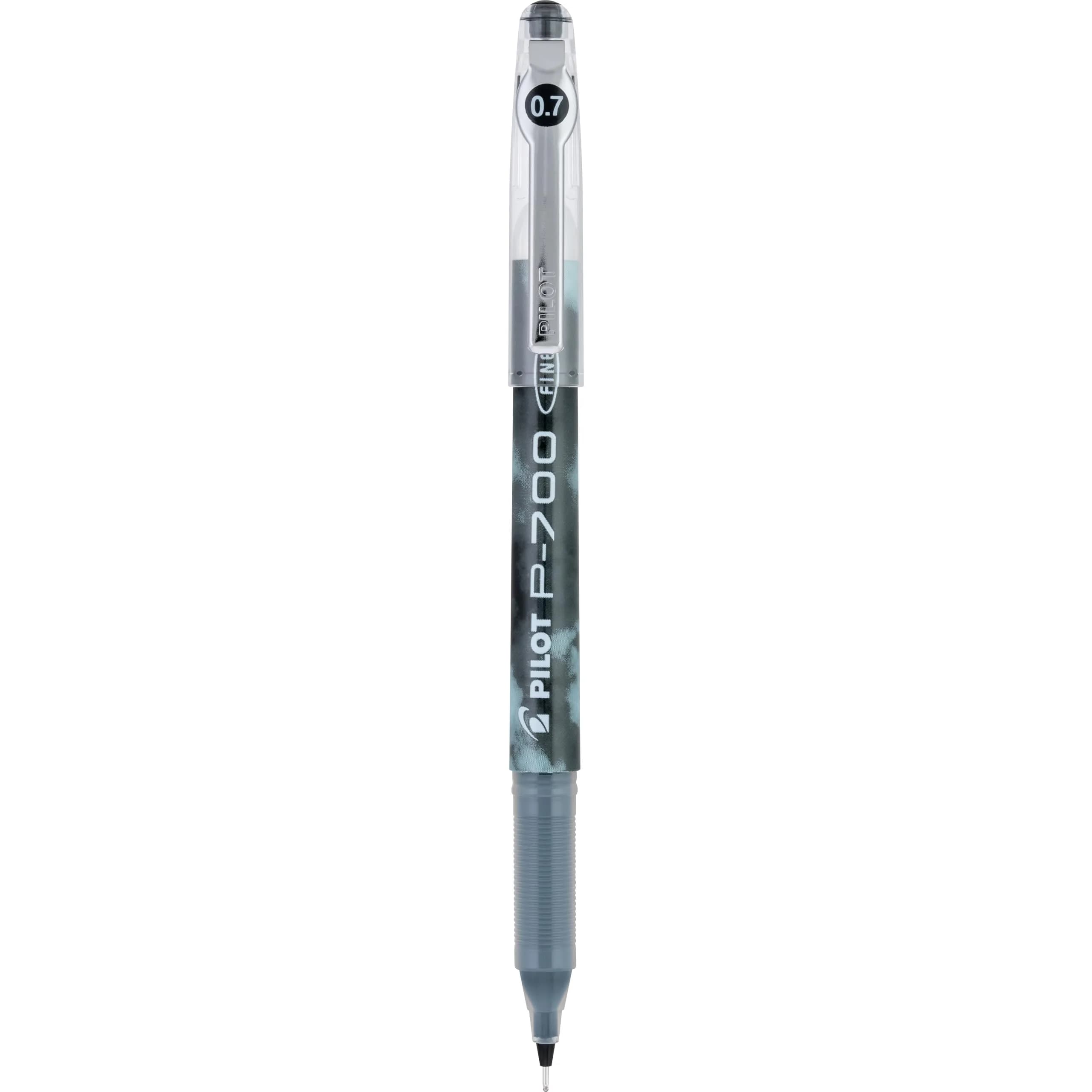 Pilot Precise P-700 Gel Ink Rolling Ball Pens, Fine Point 0.7mm, Black Ink, 12 Count | Smooth Writing Gel Pens - view 3