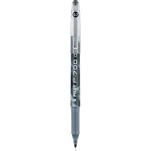 Pilot Precise P-700 Gel Ink Rolling Ball Pens, Fine Point 0.7mm, Black Ink, 12 Count | Smooth Writing Gel Pens thumbnail 3