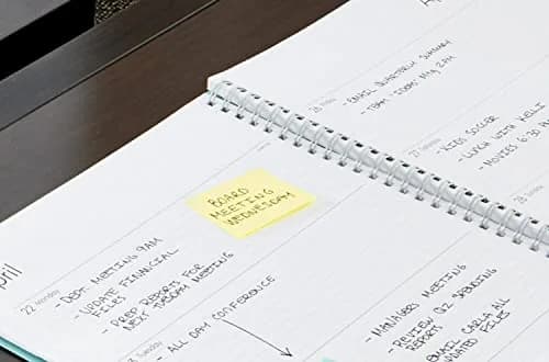 Post-it Notes 1 3/8 x 1 7/8 in | Canary Yellow, 12 Pads, 100 Sheets Each, Original USA Office Supplies thumbnail 3