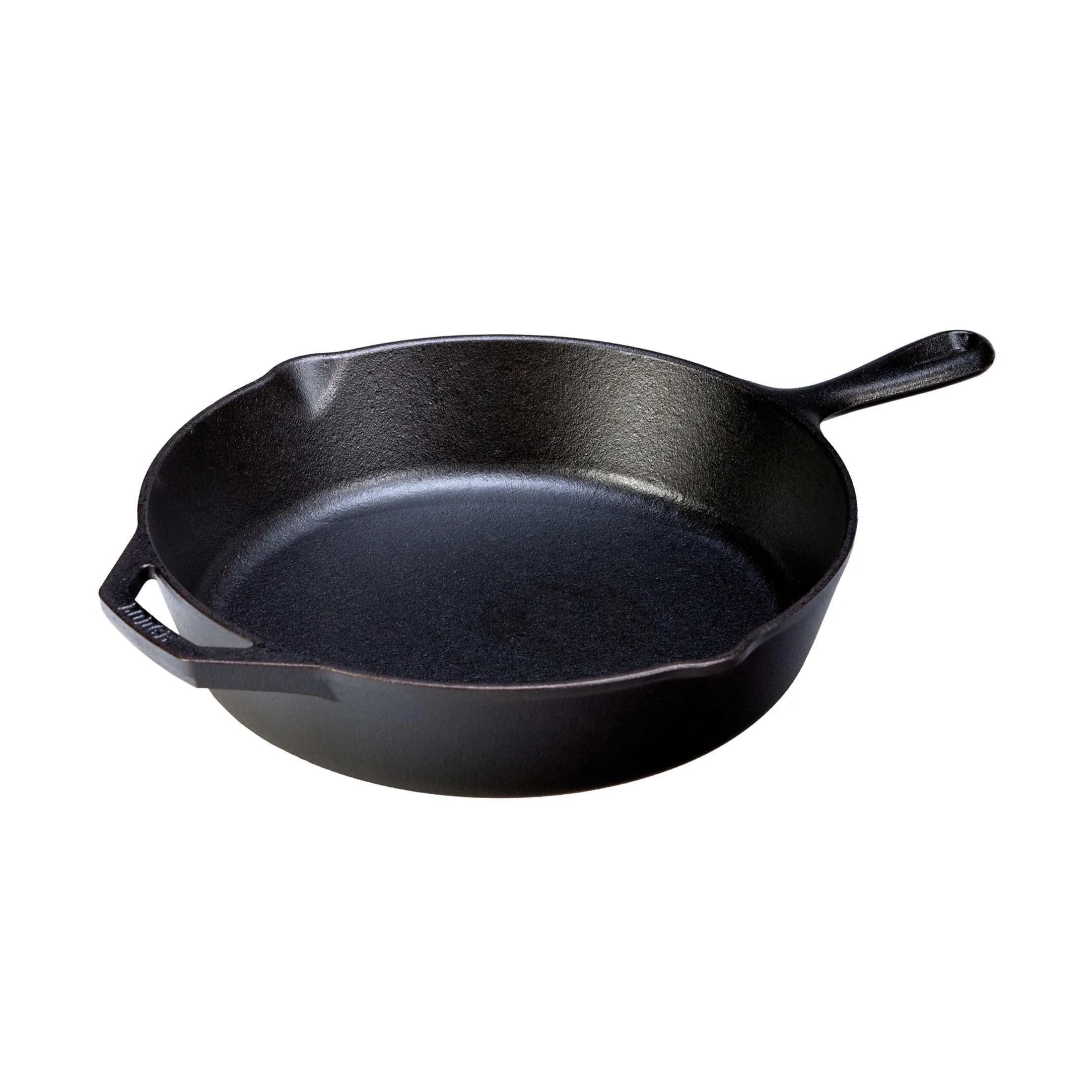 Lodge Seasoned Cast Iron Skillet 12 Inches (30 cm) | Naturally Non-Stick & Oven Safe - view 4