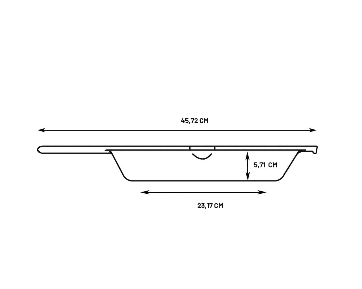 Lodge Seasoned Cast Iron Skillet 12 Inches (30 cm) | Naturally Non-Stick & Oven Safe - view 3