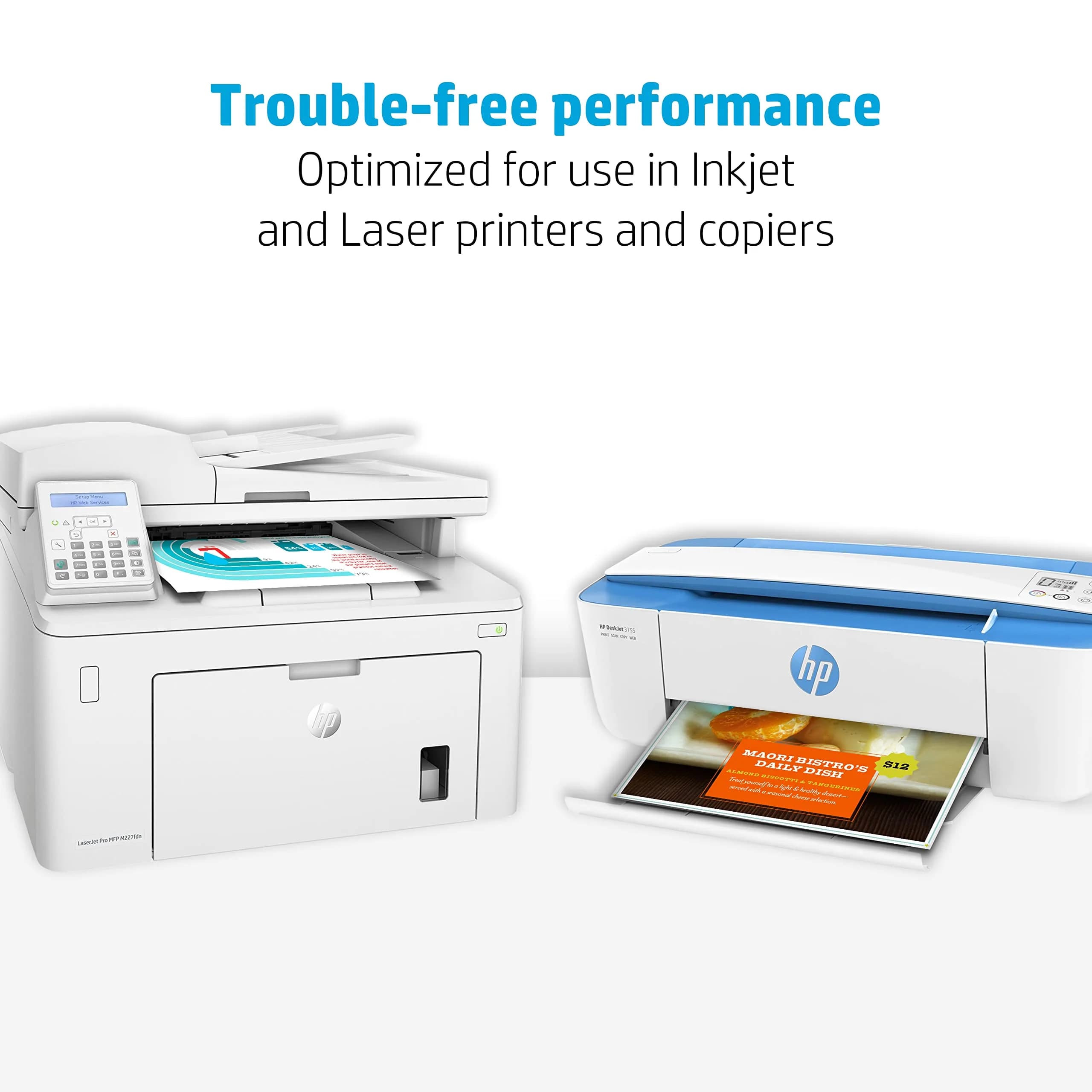 HP Papers Premium 32 lb Printer Paper 8.5 x 11 Inch | 6 Reams (3000 Sheets) | 100 Bright - view 4
