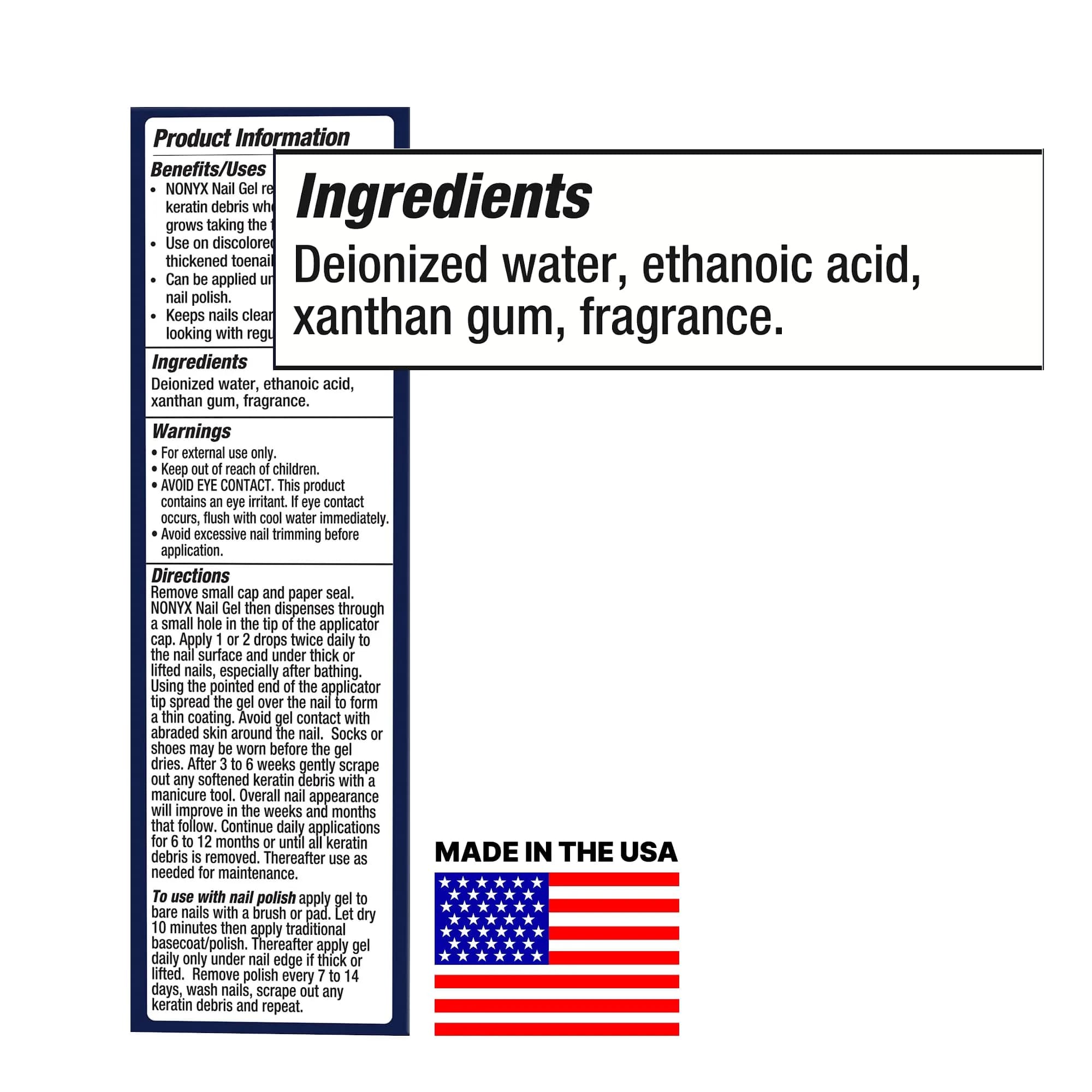 NONYX Fungal Nail Clarifying Gel 118ml (4 Fl Oz) | Clinically Proven to Improve Nail Appearance - view 6