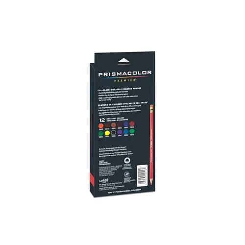 Prismacolor Col-Erase Erasable Colored Pencils, Assorted Colors, 12 Count thumbnail 2