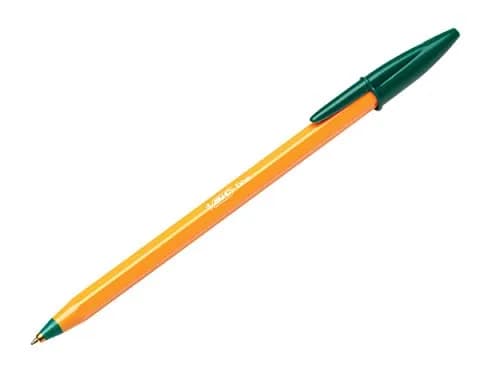 BIC Orange Original Fine Ballpoint Pens 0.8 mm | Precise, Smooth Writing for India (70-120 chars) thumbnail 1