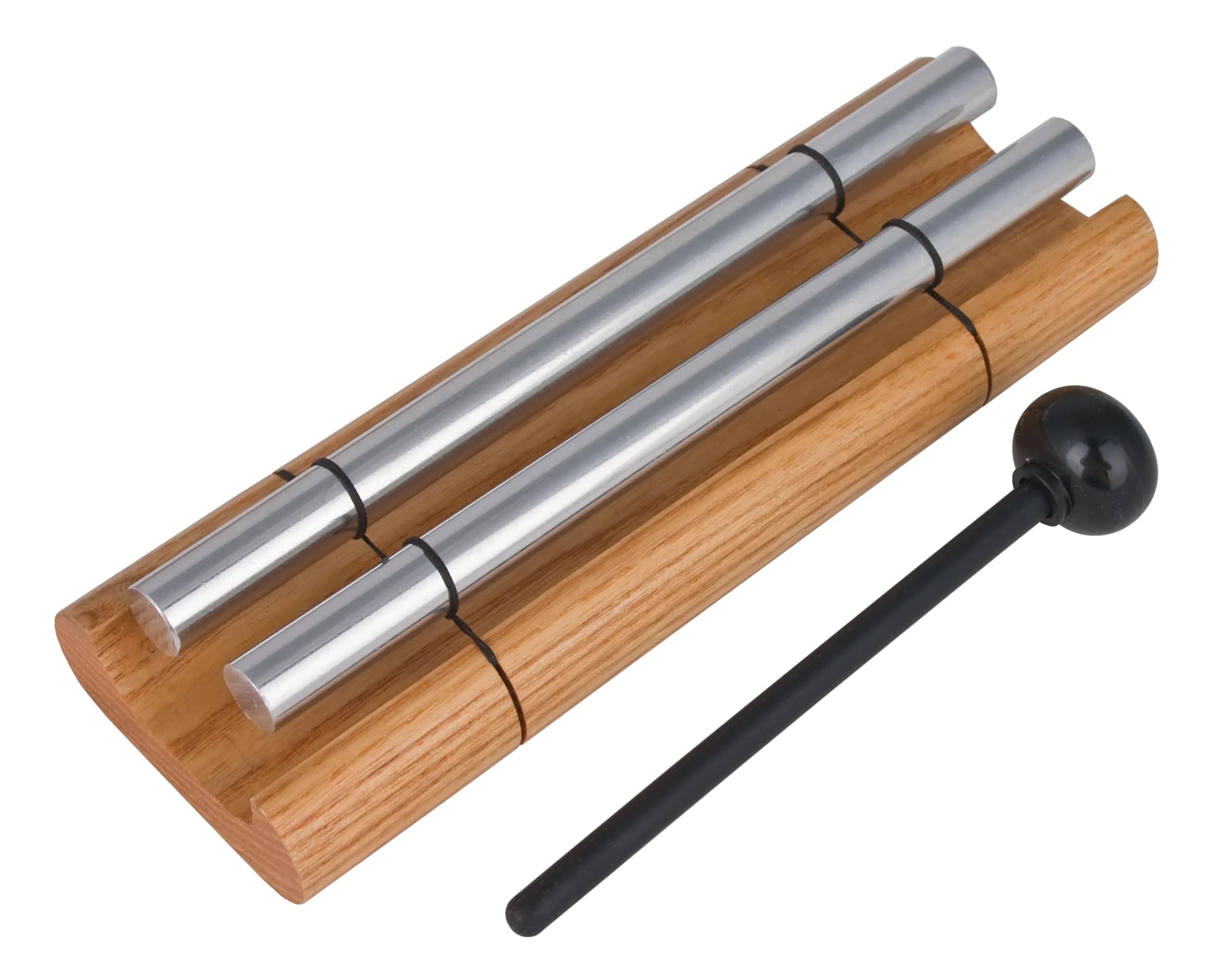 Woodstock Chimes Zenergy Duo Hand Bell Chime 7.5" (19 cm) | Tuned for Meditation & Relaxation — 7.5"