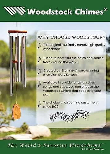 Woodstock Chimes Zenergy Duo Hand Bell Chime 7.5" (19 cm) | Tuned for Meditation & Relaxation thumbnail 5