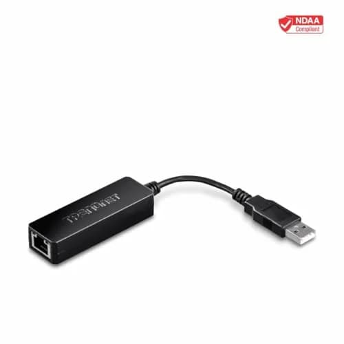 TRENDnet USB 2.0 to Fast Ethernet Adapter TU2-ET100 | 10/100 Mbps Network Interface, Compatible with Windows & Mac thumbnail 2