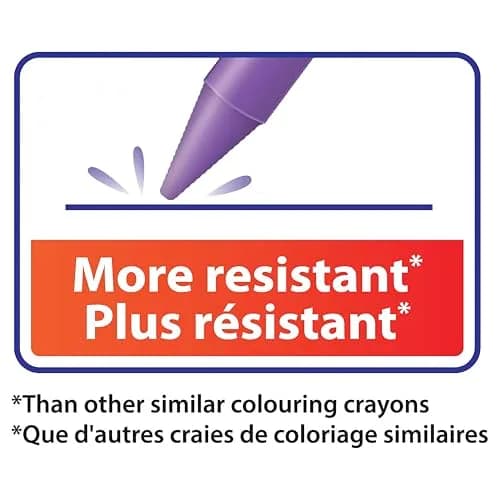 BIC Plastidecor Crayons 12 Pack | Vivid, Long-Lasting, Sharpenable for Kids 30+ Months thumbnail 4