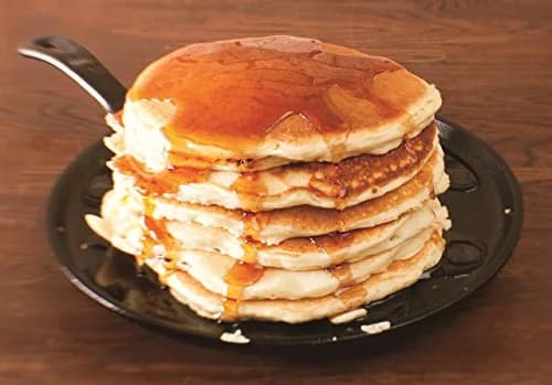 Lodge Round Seasoned Cast Iron Griddle 10.5 Inch (26.7 cm) | PFAS-Free, Even Heat Distribution thumbnail 2
