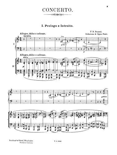 Breitkopf & Härtel Concerto For Piano And Orchestra, Op. 39 | Classical Music Score in German (110 chars) thumbnail 2
