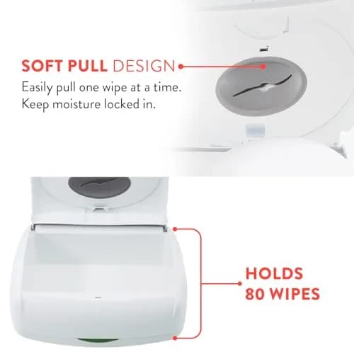 Prince Lionheart Ultimate Wipes Warmer with Nightlight | 1 Count (White) thumbnail 4