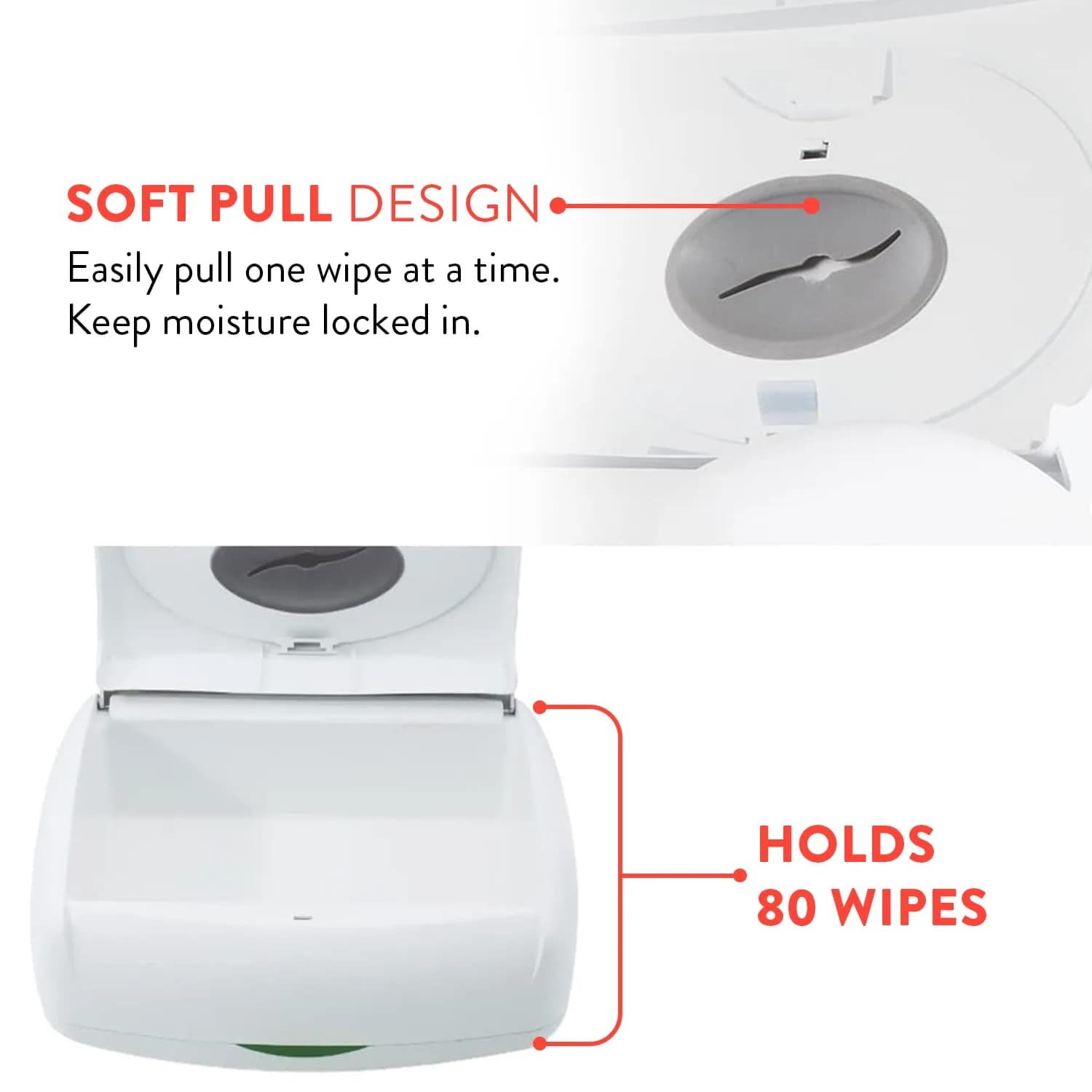 Prince Lionheart Ultimate Wipes Warmer with Nightlight | 1 Count (White) - view 4