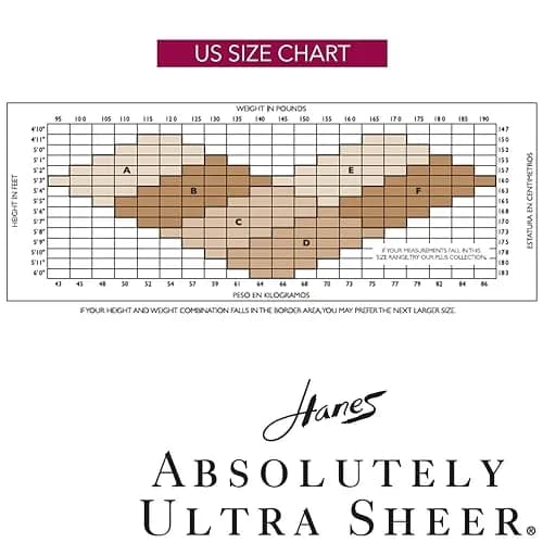 Hanes Absolutely Ultra Sheer Women's Pantyhose, Control Top, Sheer Toe, Gentle Brown, Size B | Sheer Coverage & Comfort thumbnail 6