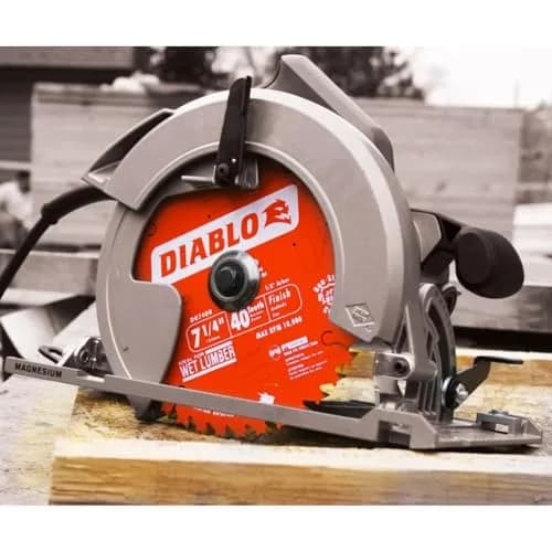 Freud Diablo Finish Saw Blade 7-1/4" | 40 ATB, 5/8" Arbor, 8000 Max RPM for Smooth Cuts thumbnail 2
