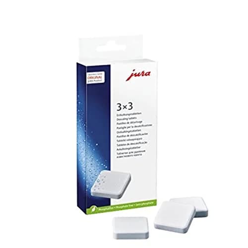 Jura Decalcifying Tablets 9 Count (Pack of 3) | Eliminates Mineral Buildup for Great-Tasting Coffee thumbnail 1