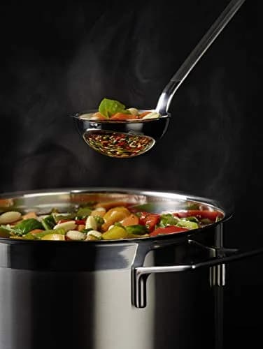 Rösle Stainless Steel Hooked Handle Ladle with Pouring Rim, 70ml | Versatile Liquid Portioning Tool thumbnail 7