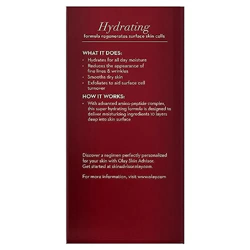 Olay Regenerist Deep Hydration Cream Moisturizer 50ml (1.7 fl oz) | Advanced Anti-Aging Formula thumbnail 3