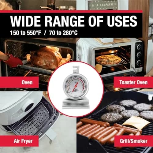 CDN ProAccurate Oven Thermometer DOT2 | 2.27 kg (5 lb) - NSF Certified thumbnail 4