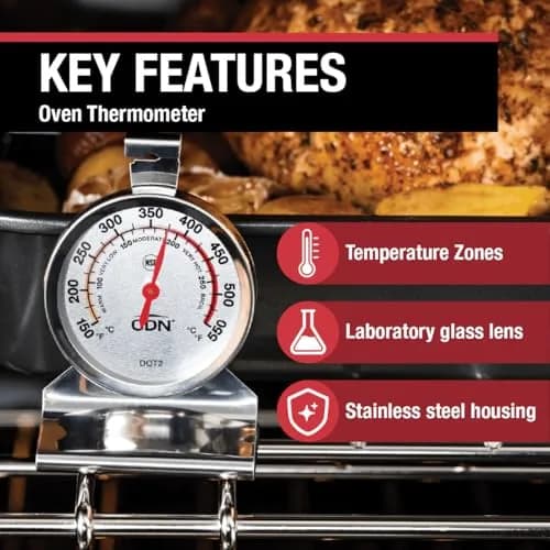 CDN ProAccurate Oven Thermometer DOT2 | 2.27 kg (5 lb) - NSF Certified thumbnail 2