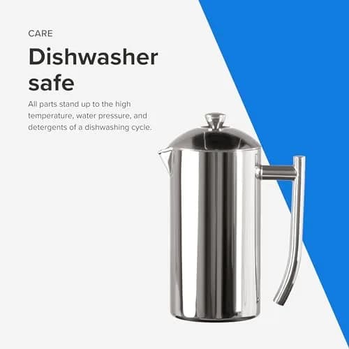 Frieling Double-Walled Stainless-Steel French Press Coffee Maker, 23 oz | Insulated, Durable, Easy to Use thumbnail 5