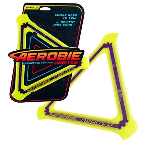 Aerobie Orbiter Boomerang 11.5 Inch Sides | Outdoor Flying Disc Toy for Ages 13+ thumbnail 1