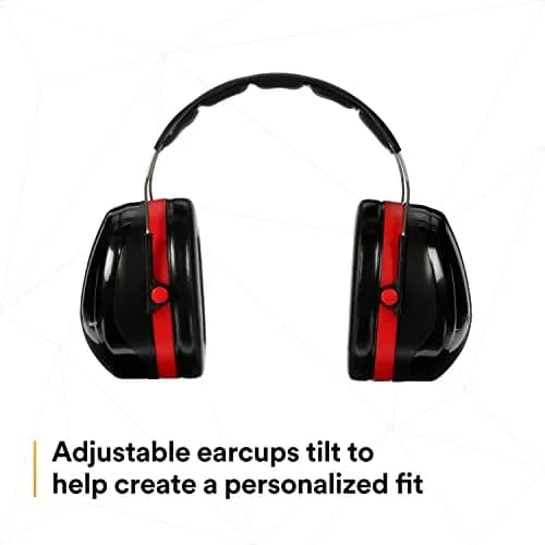 3M Peltor Optime 105 Over-the-Head Earmuffs | NRR 30 dB Hearing Protection thumbnail 6