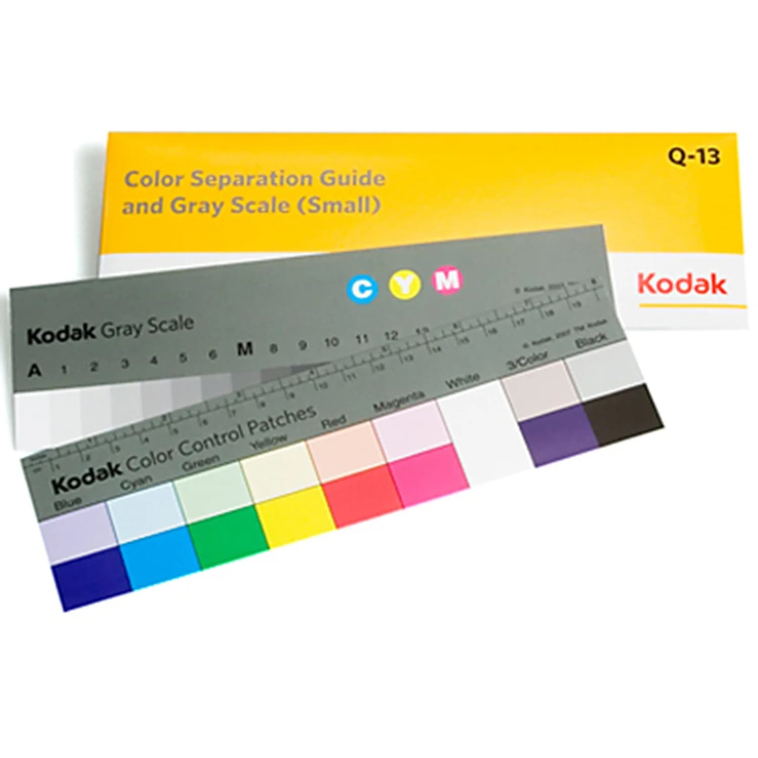 Kodak Color Separation Guide & Grayscale Q-13 8" (203 mm) | Essential for Accurate Color Management - main product image