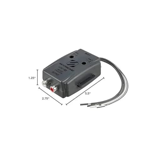 Scosche LOC80 Line Output Converter - 2 Channel High/Low RCA Converter Car Audio | Easy Install, Quality Sound thumbnail 7