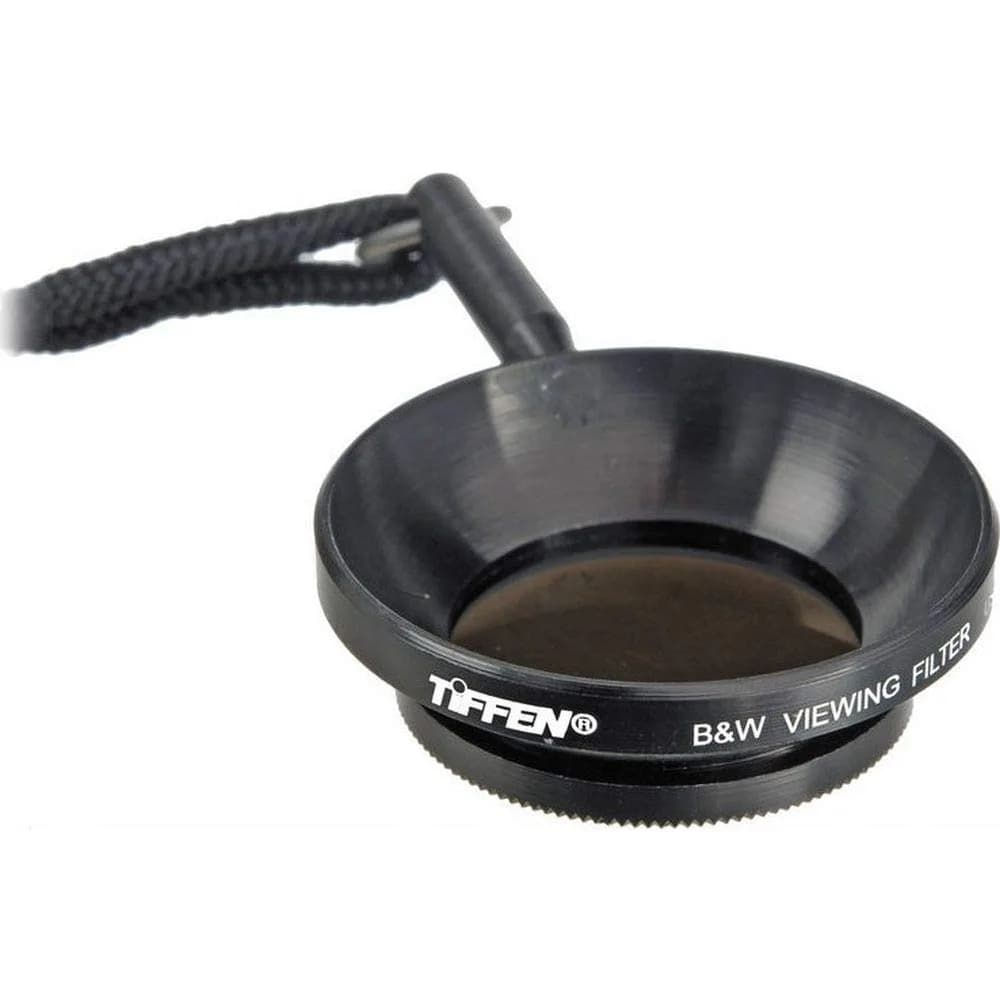 Tiffen #1 Black White Viewing Filter 58mm | See Black & White Contrast Before Shooting — black