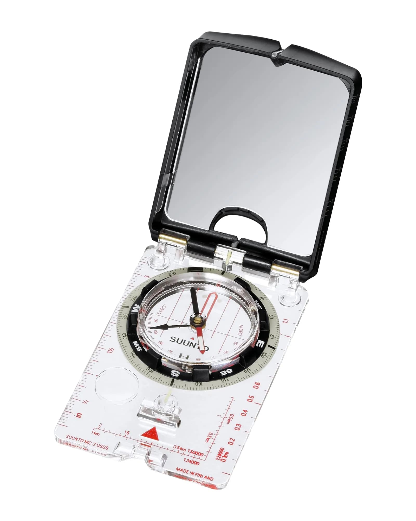 Suunto MC-2 NH USGS Compass | Global Use Mirror Sighting Compass - main product image