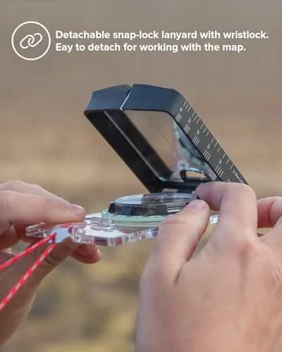 Suunto MC-2 NH USGS Compass | Global Use Mirror Sighting Compass thumbnail 8