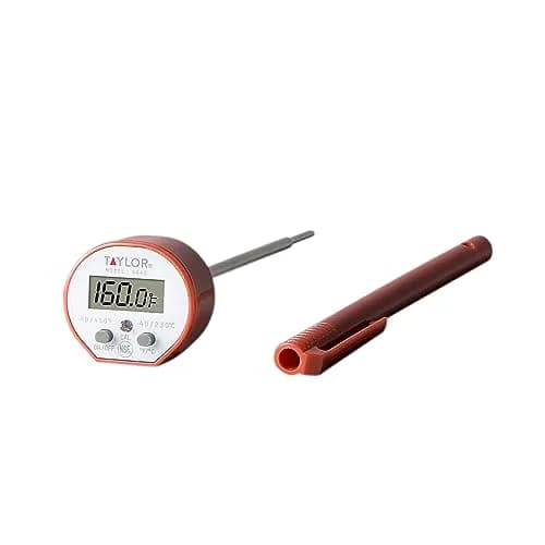 Taylor Waterproof Digital Instant Read Thermometer for Cooking, BBQ, Grilling, Baking, Meat | Waterproof, Recalibratable, 450°F thumbnail 1