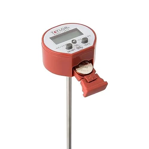 Taylor Waterproof Digital Instant Read Thermometer for Cooking, BBQ, Grilling, Baking, Meat | Waterproof, Recalibratable, 450°F thumbnail 7