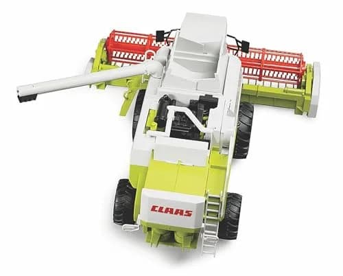 Bruder Claas Lexion 480 Combine Harvester 17.7in x 14.6in x 8.7in | Realistic Farm Toy for Kids thumbnail 4