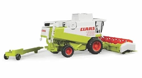 Bruder Claas Lexion 480 Combine Harvester 17.7in x 14.6in x 8.7in | Realistic Farm Toy for Kids thumbnail 3
