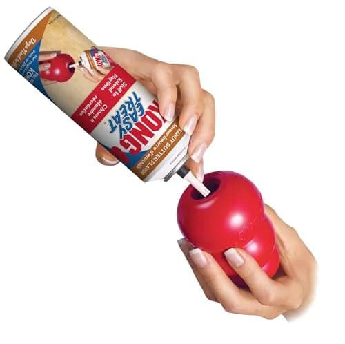 KONG Easy Treat Peanut Butter Dog Treat Paste 227 g (8 Ounce) | Stuffable Dog Treat Paste for KONG Toys thumbnail 5