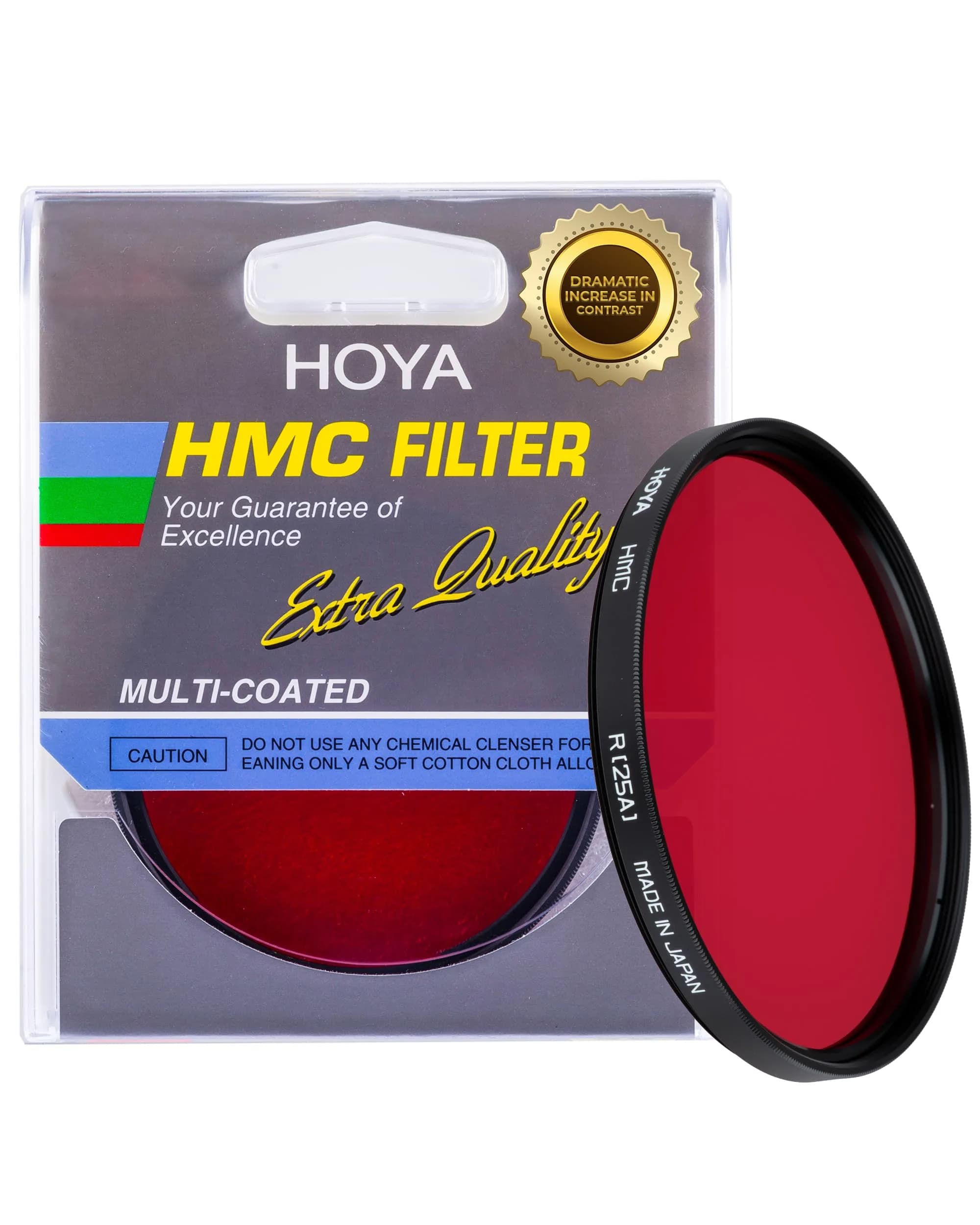 Hoya 52mm HMC Red 25A Screw-in Filter | Contrast & Creative Effects