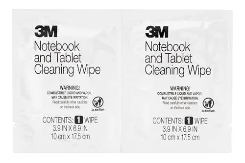 3M Notebook Screen Cleaning Wipes, 24 Count | Cleans Fingerprints & Smudges Without Static Discharge thumbnail 5