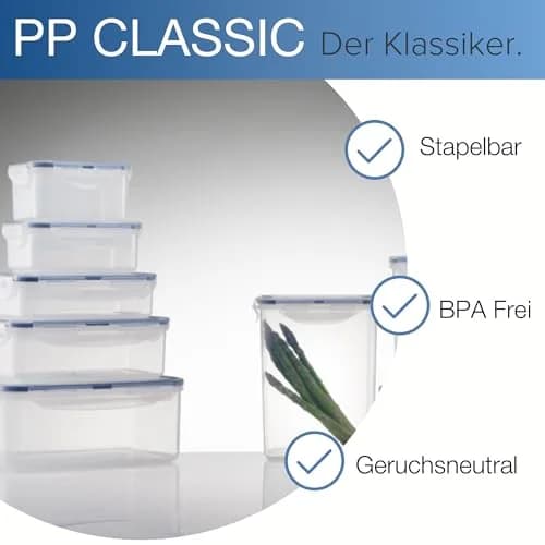 LocknLock Airtight Rectangular Food Storage Container 350ml (11 oz) | BPA-Free, Freezer-Safe, Leak-Proof thumbnail 6