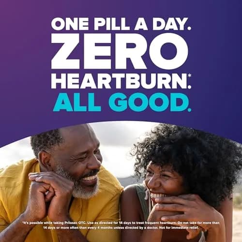 Prilosec OTC Omeprazole 20mg Tablets | 24-Hour Heartburn Relief for Adults thumbnail 8